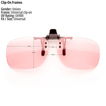 The Clip - Ons | Rose "Self - Love" - Gafas Y Gafas