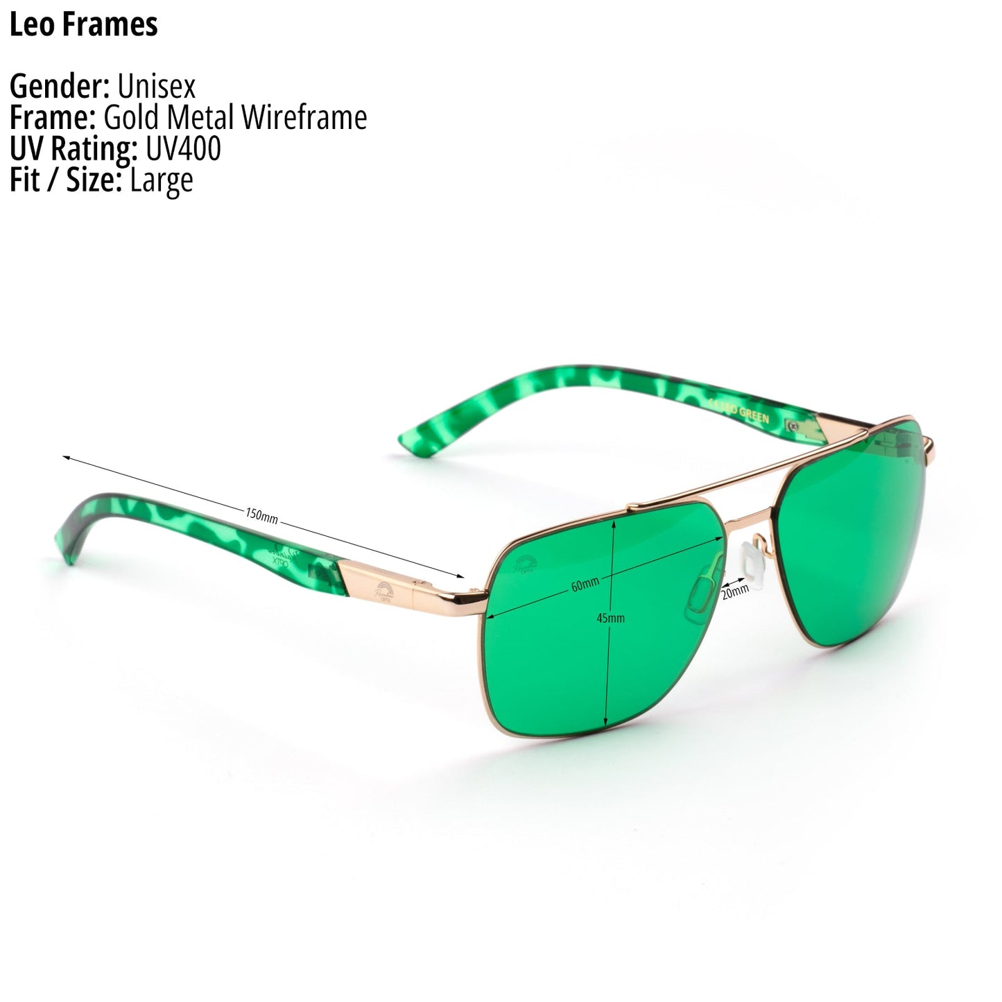 The Leo | Green "Revitalizing" - Gafas Y Gafas