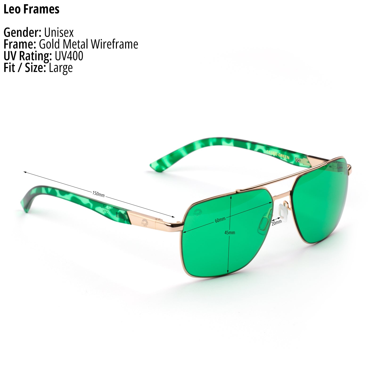 The Leo | Green "Revitalizing" - Gafas Y Gafas