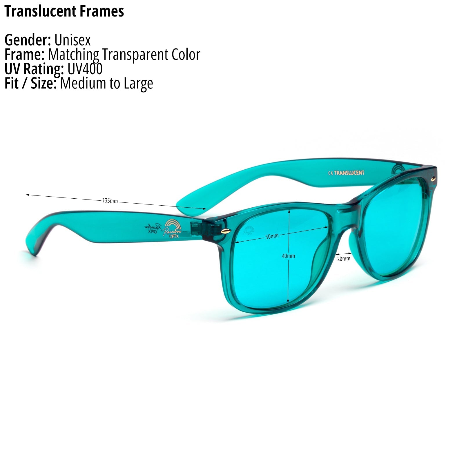 The Translucent | Aqua "Calm" - Gafas Y Gafas