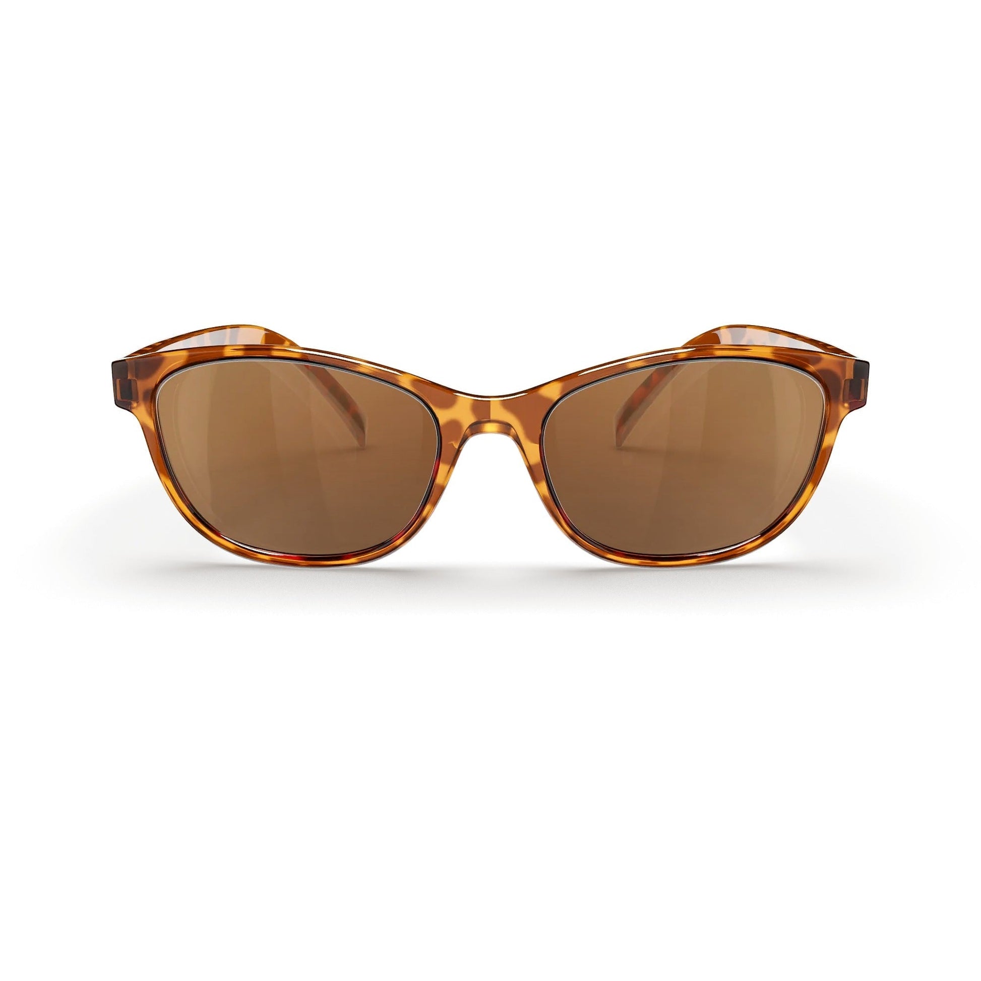 Tortoise Oval Prescription Polarized Polycarbonate Sunglasses - Gafas Y Gafas
