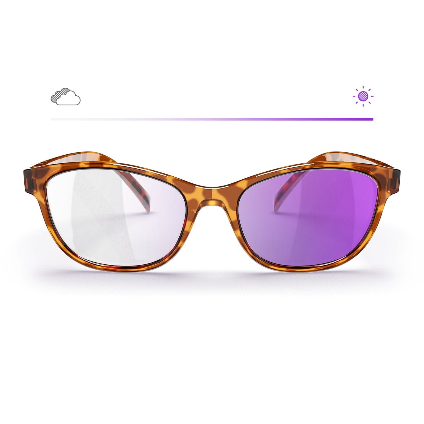 Tortoise Oval Prescription Transitions® Colors - Gafas Y Gafas