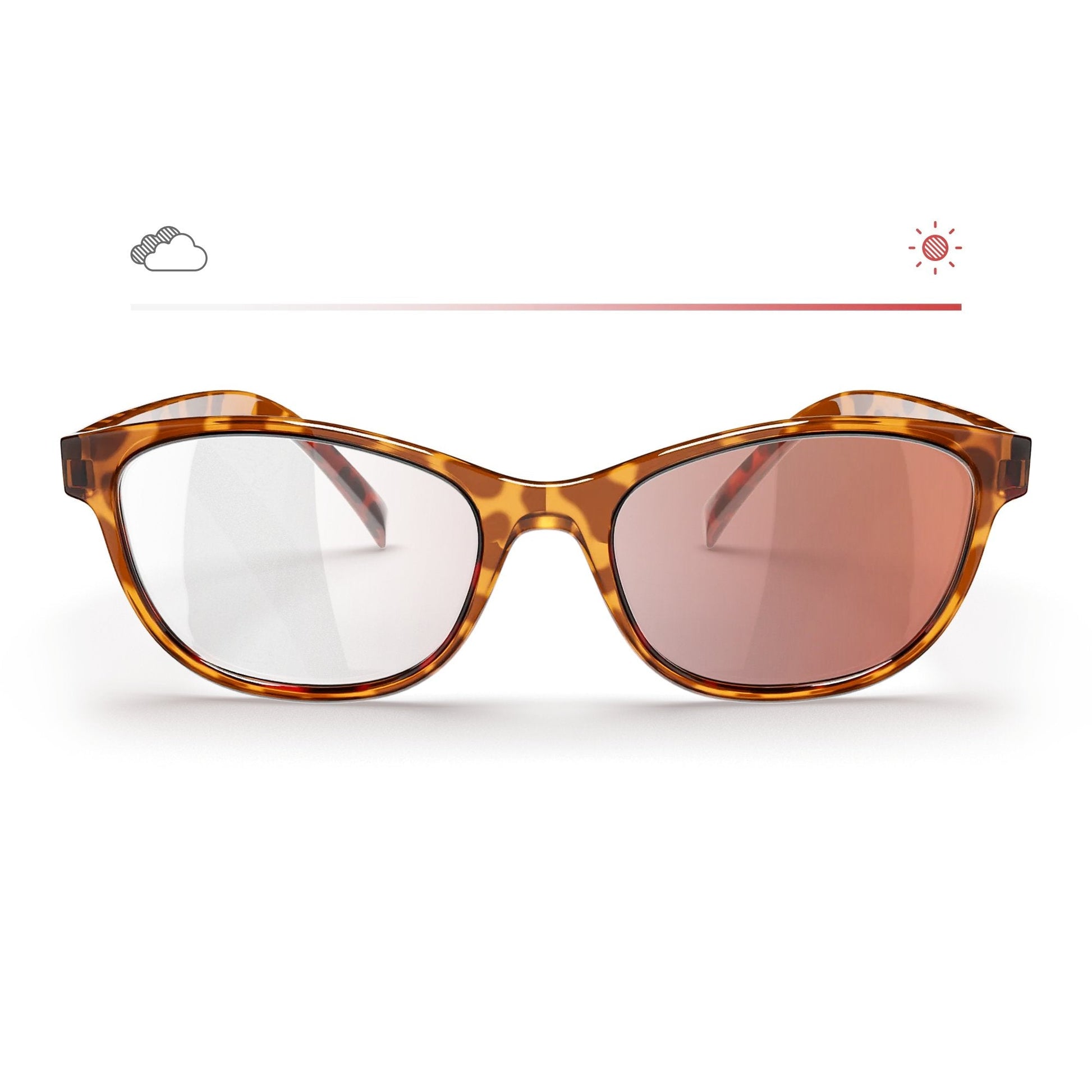 Tortoise Oval Prescription Transitions® Colors - Gafas Y Gafas