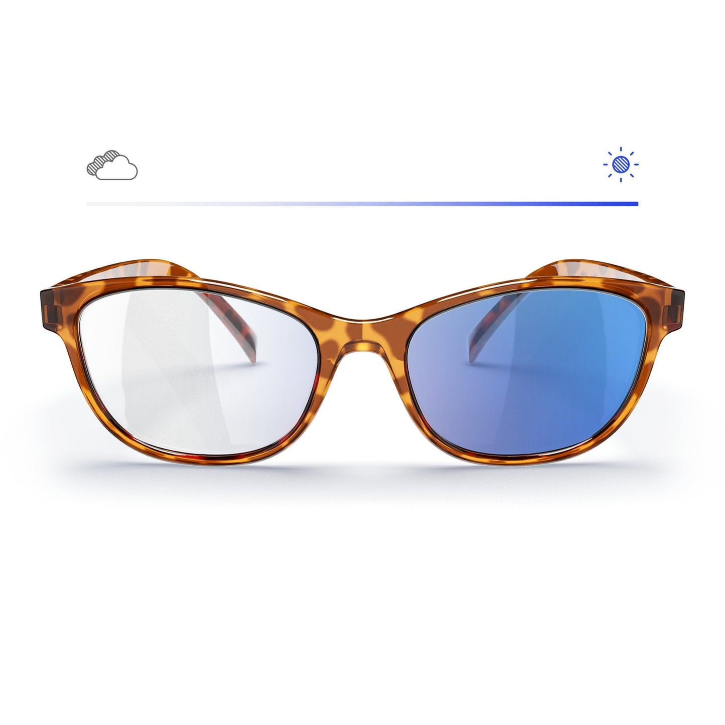 Tortoise Oval Prescription Transitions® Colors - Gafas Y Gafas