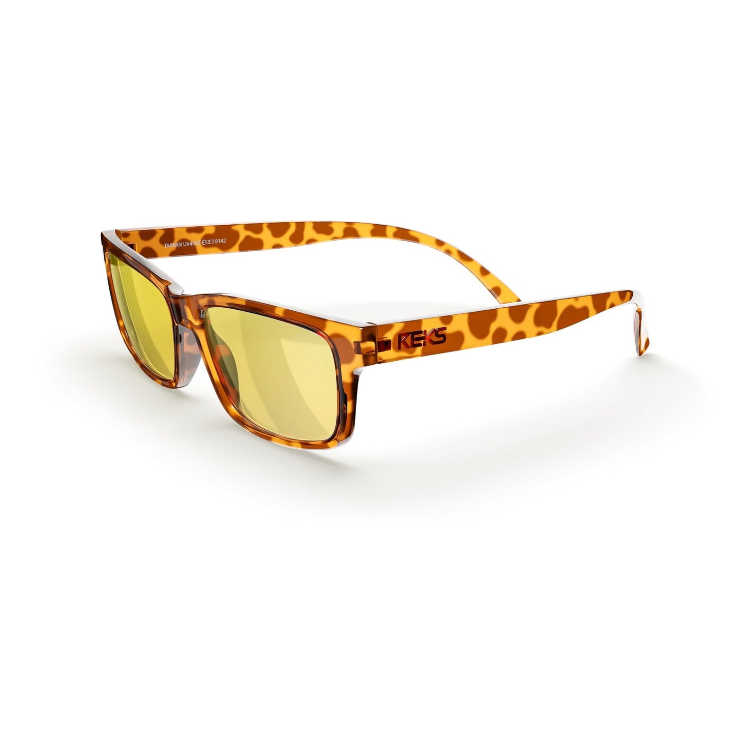 Tortoise Rectangle Prescription Polycarbonate Sunglasses - Gafas Y Gafas