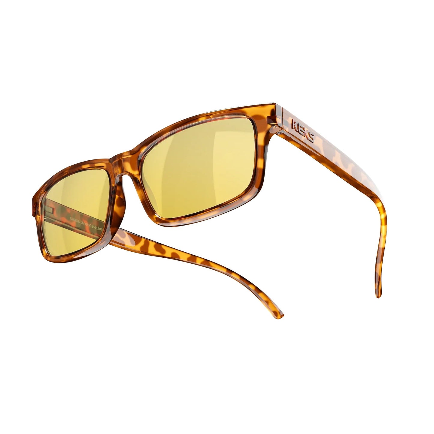 Tortoise Rectangle Prescription Polycarbonate Sunglasses - Gafas Y Gafas