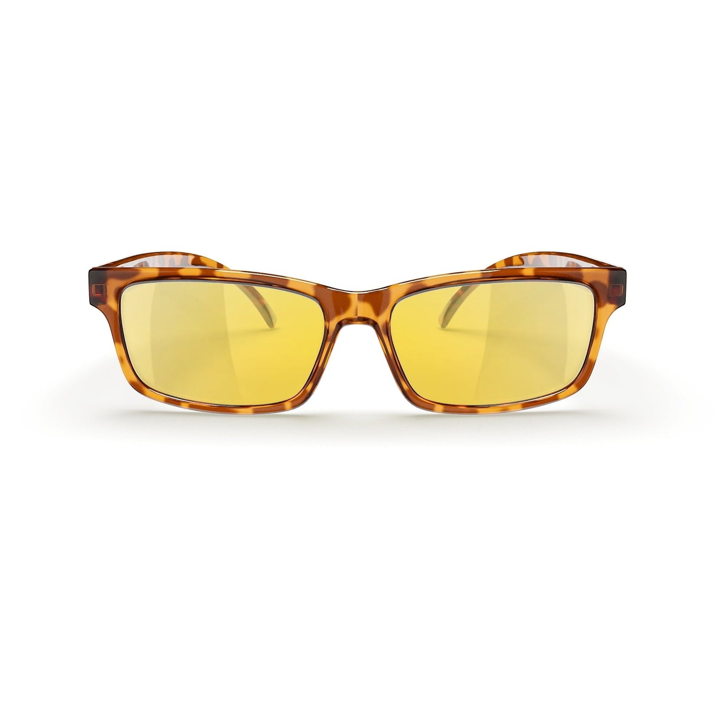 Tortoise Rectangle Prescription Polycarbonate Sunglasses - Gafas Y Gafas