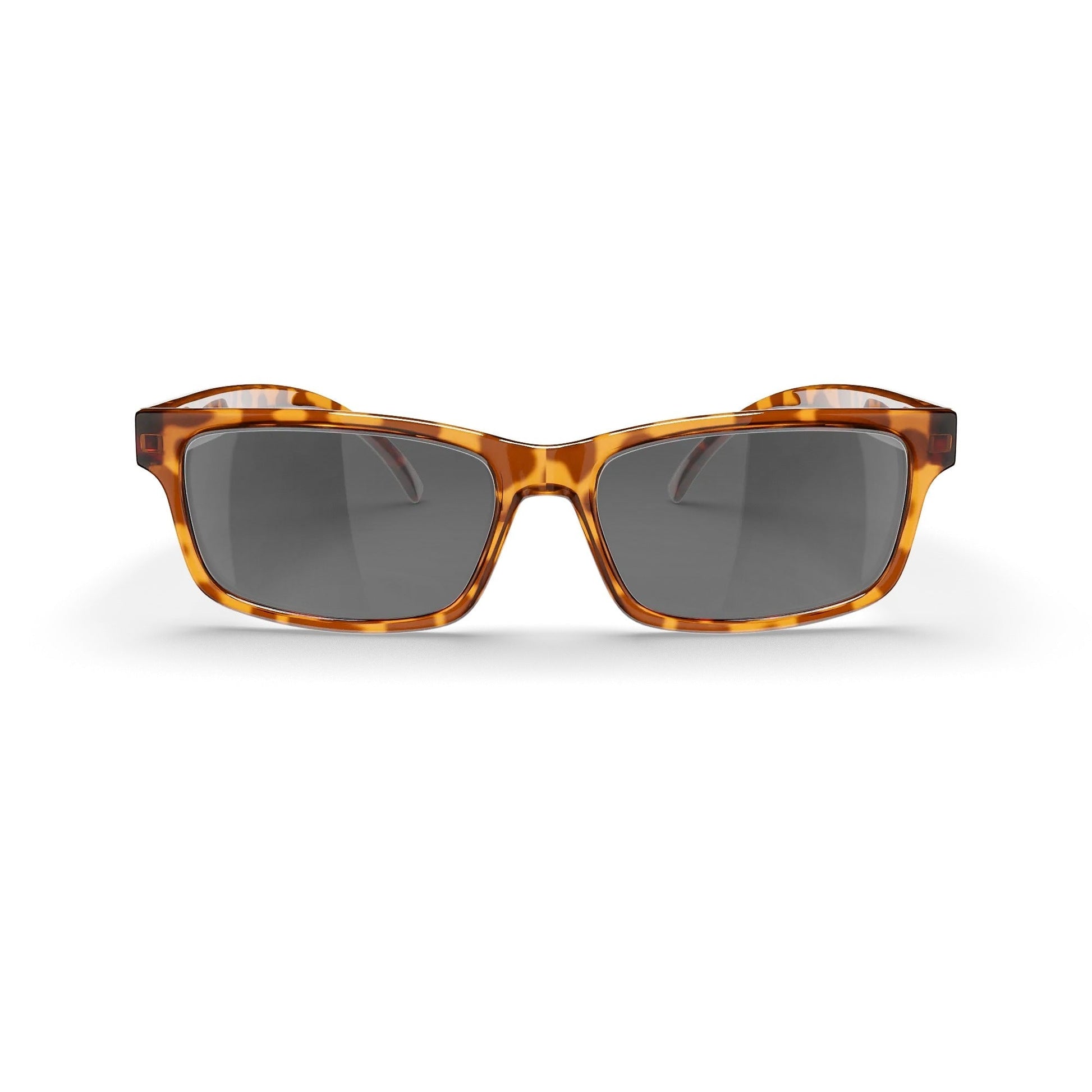 Tortoise Rectangle Prescription Polycarbonate Sunglasses - Gafas Y Gafas
