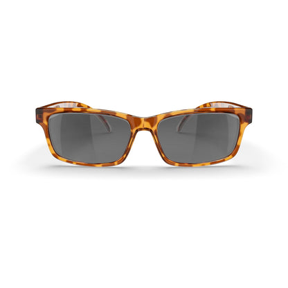 Tortoise Rectangle Prescription Polycarbonate Sunglasses - Gafas Y Gafas