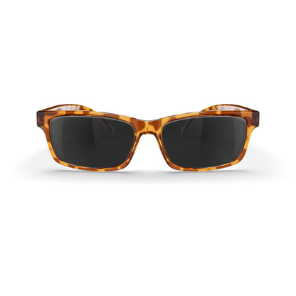 Tortoise Rectangle Prescription Polycarbonate Sunglasses - Gafas Y Gafas