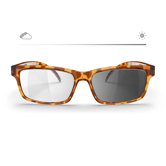 Tortoise Rectangle Prescription Transitions® XTRActive Polarized - Gafas Y Gafas