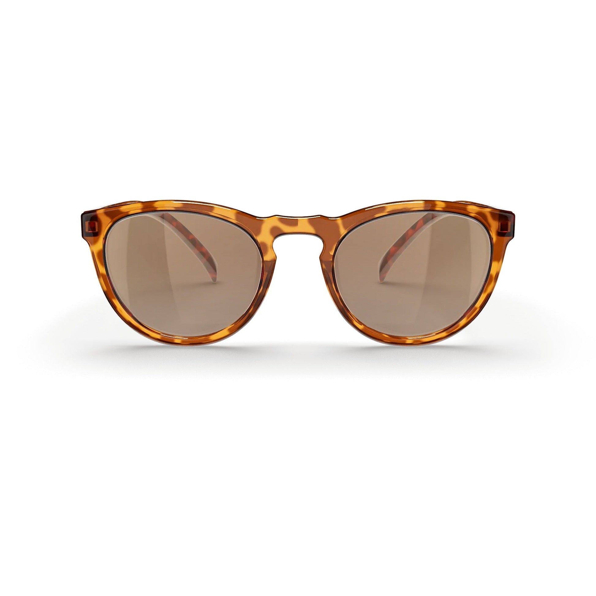 Tortoise Round Prescription Polycarbonate Sunglasses - Gafas Y Gafas