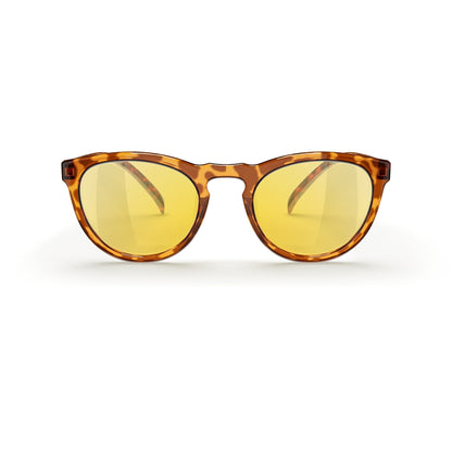 Tortoise Round Prescription Polycarbonate Sunglasses - Gafas Y Gafas