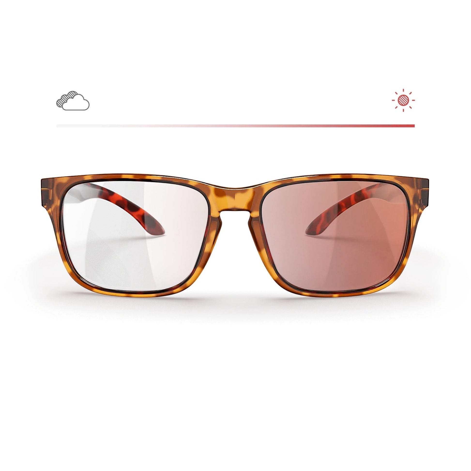 Tortoise Sport Prescription Transitions® Colors - Gafas Y Gafas