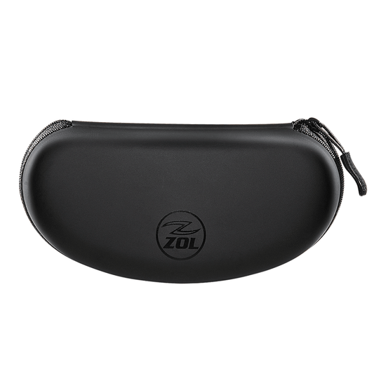 Zol Zipper Hard Shell Sunglasses Case and Eyeglasses Case - Gafas Y Gafas